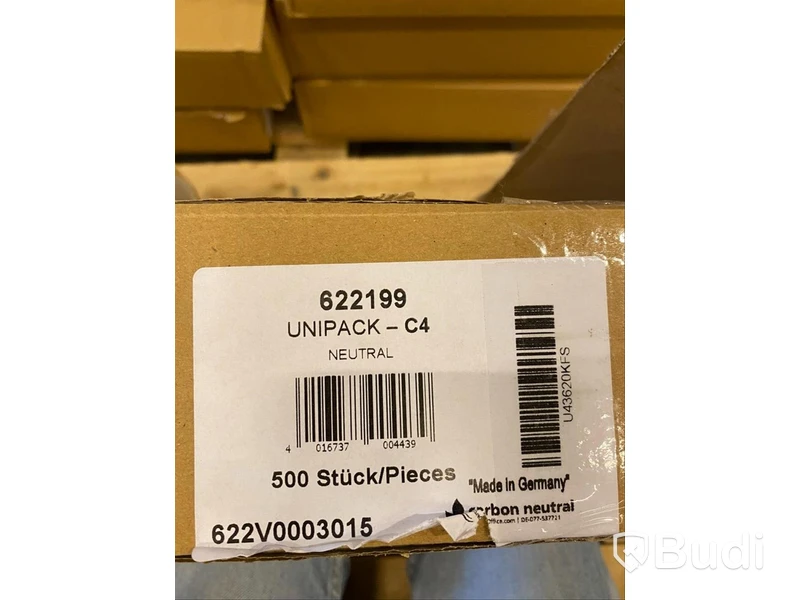 Packsedlar i formaten C5 samt C4 + 9 st rullar av inslagningsplast i svart ca 115 mm